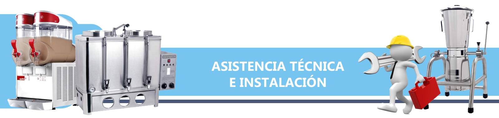 Asistencia tecnica e instalacion de equipos industriales para alta cocina
